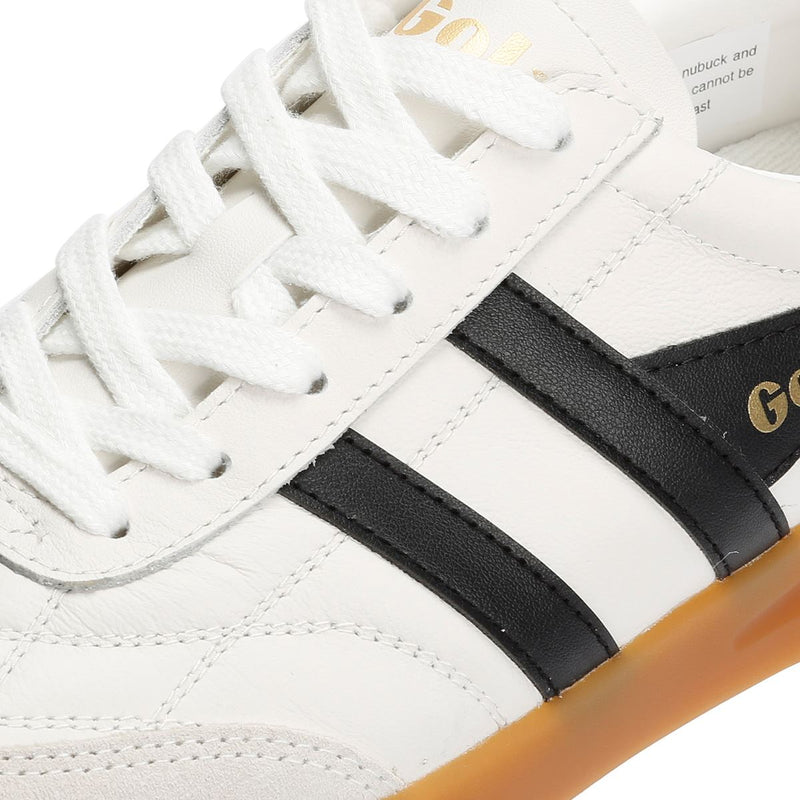 Gola Stadia Leather Women's White/Black/Chalk Pink Sneakers