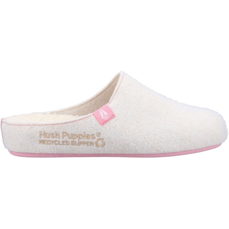 Hush Puppies The Good 90% Recycled RPET Synthetic Women's Beige Slippers