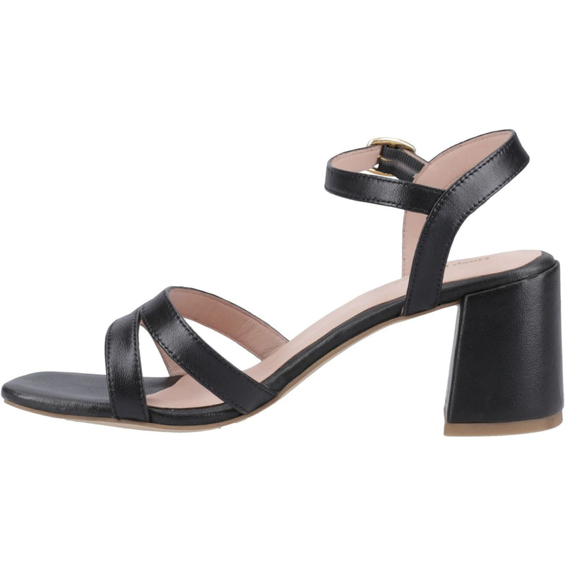 Hush Puppies Nalani Leather Women's Black Sandals