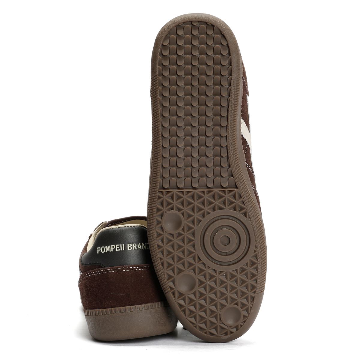 Pompeii Elan Sala Suede Men's Ecru/Biscuit Sneakers