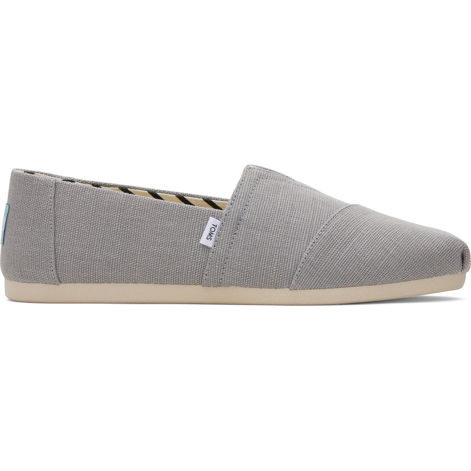 TOMS Alpargata Cotton Women's Drizzle Grey Espadrilles