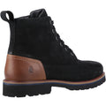 Hush Puppies Maguire Nubuck Men's Black Ankle Boots