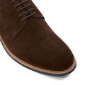 Dune Stanley Leather Men's Brown Lace-Up Shoes