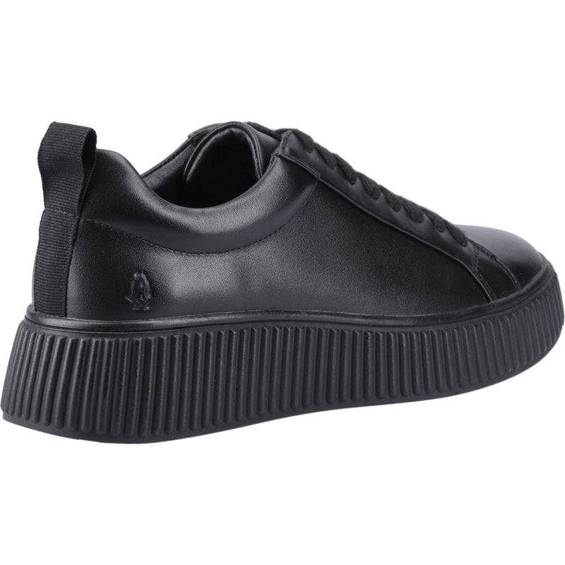 Hush Puppies Harlow Leather Women's Black/Black Sneakers