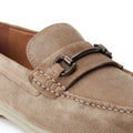 Base London Snapper Leather Men's Sand Loafers