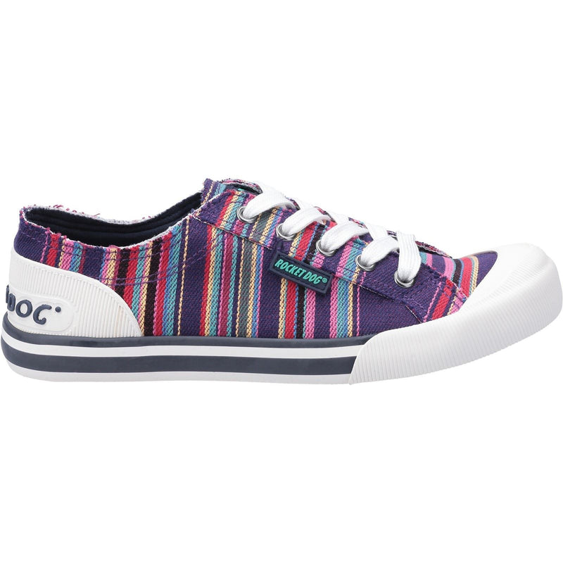 Rocket Dog Jazzin Cotton Women's Purple Multi Sneakers