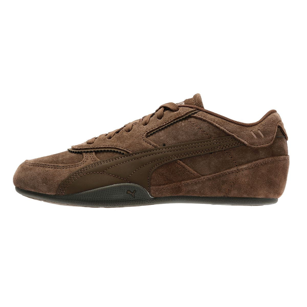 Puma Bella Mina Suede Women's Chocolate Sneakers