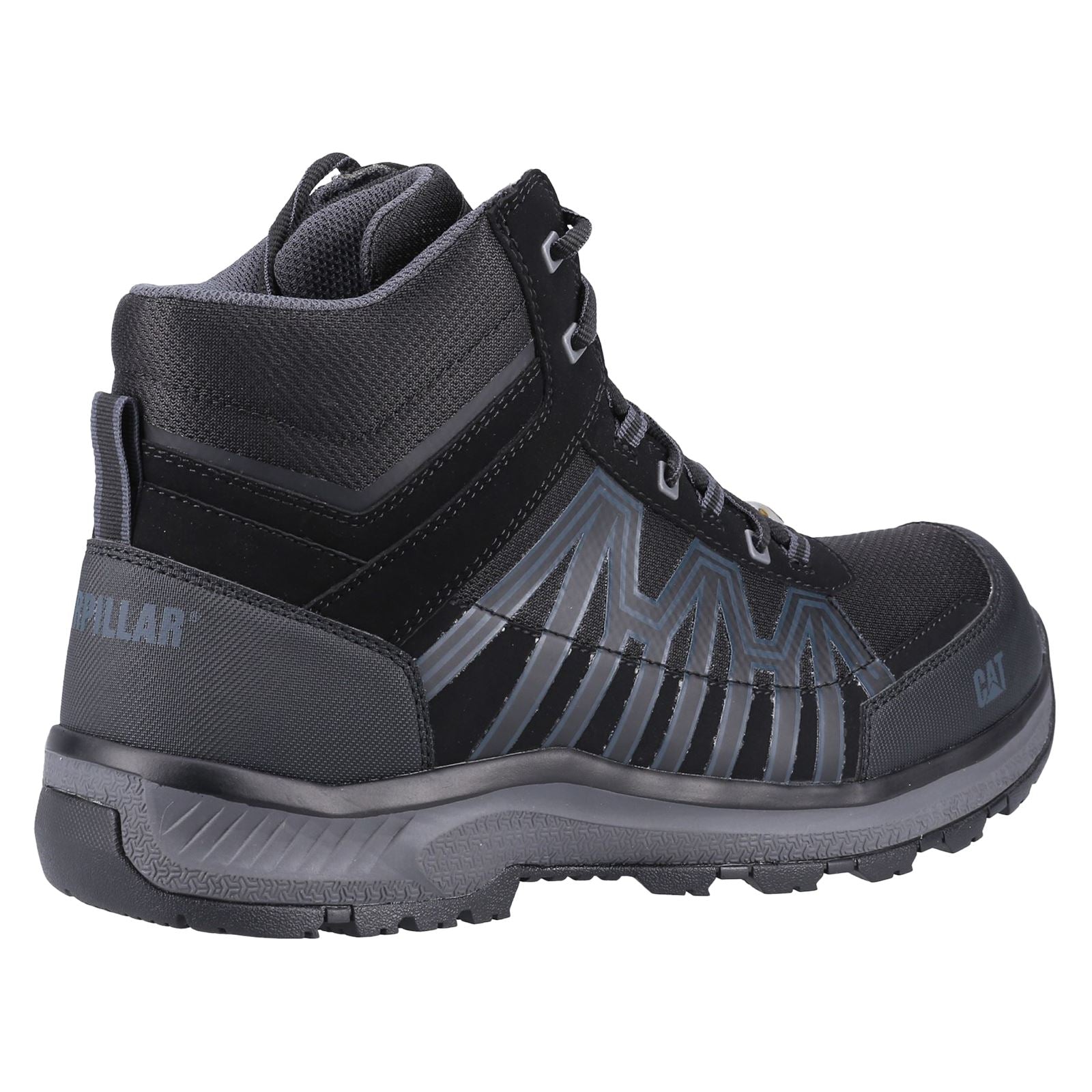 Caterpillar Charge PU/Mesh/Synthetic Black Hiking Boots