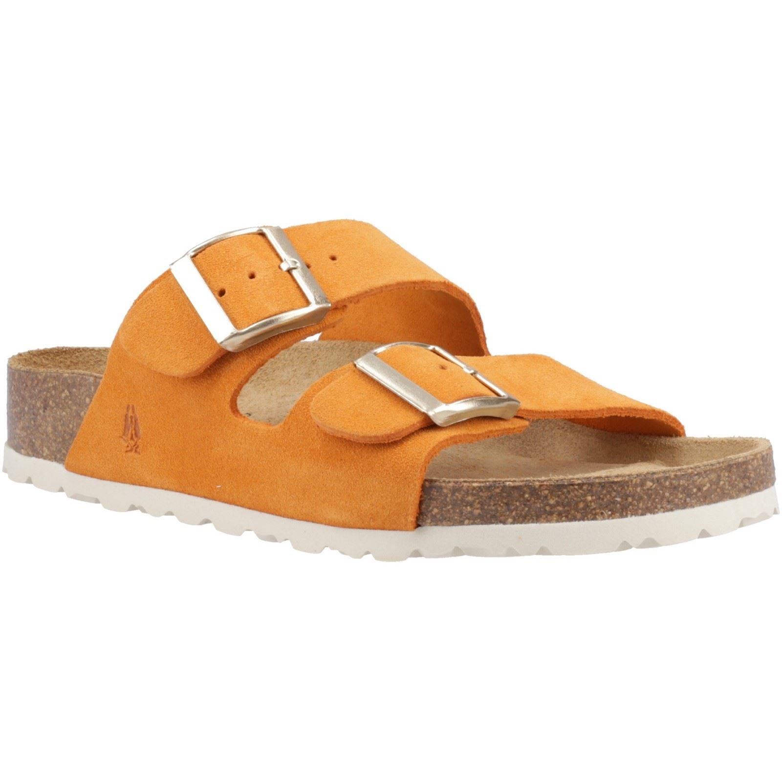Hush Puppies Blaire Suede Women's Orange Sandals