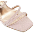 Dune Musical Synthetic Women's Rose Gold Heels