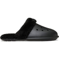 Crocs Classic Fuzz Scuff Thermoplastic Men's Black Slippers
