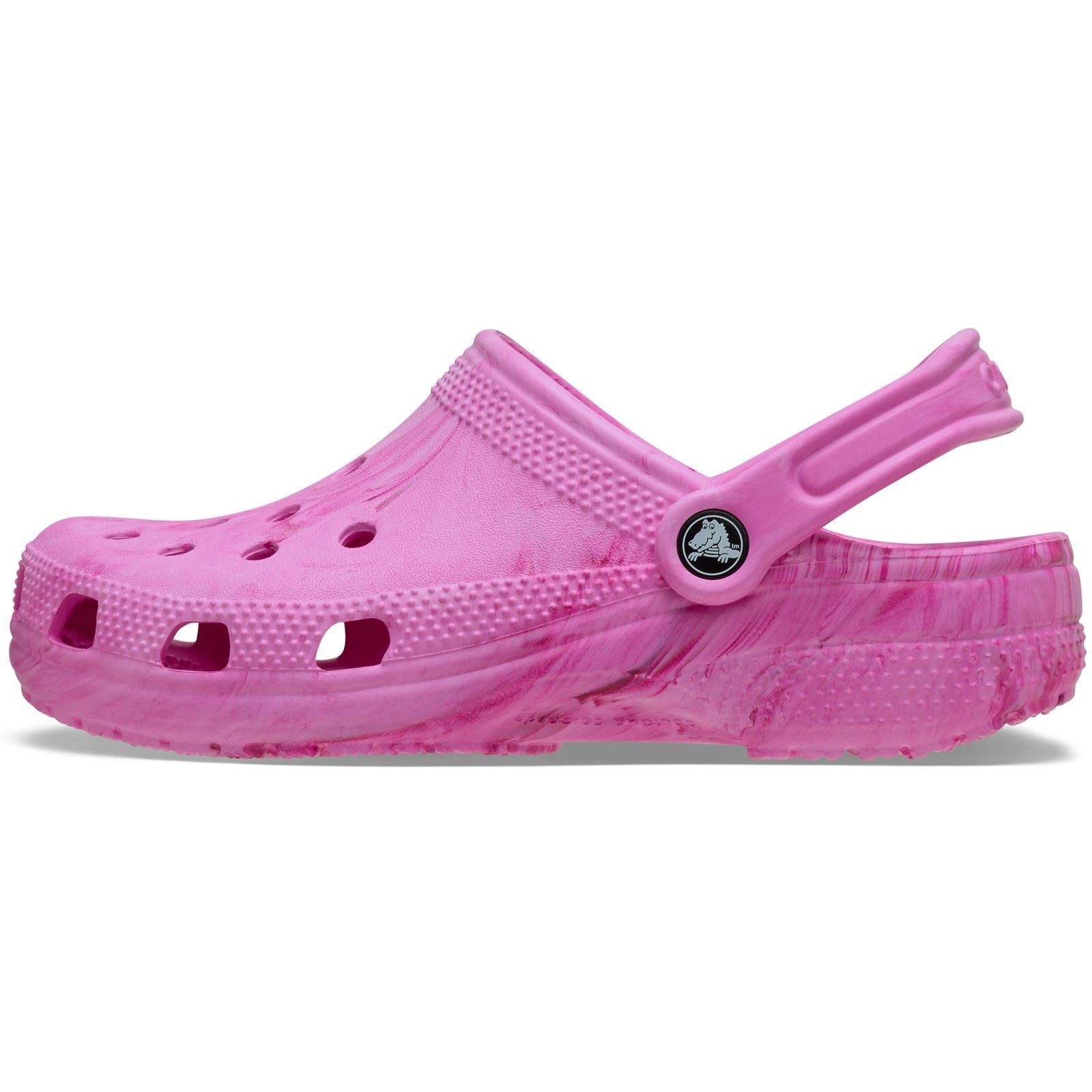 Crocs Classic Marbled Clog Synthetic Pink/Multi Clogs