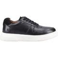 Hush Puppies Wyatt Leather Men's Black Trainers