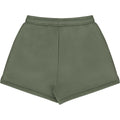 Hunter Lunan Cotton Women's Green Mid-Length Shorts