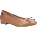 Hush Puppies Naomi Leather Women's Tan Flats