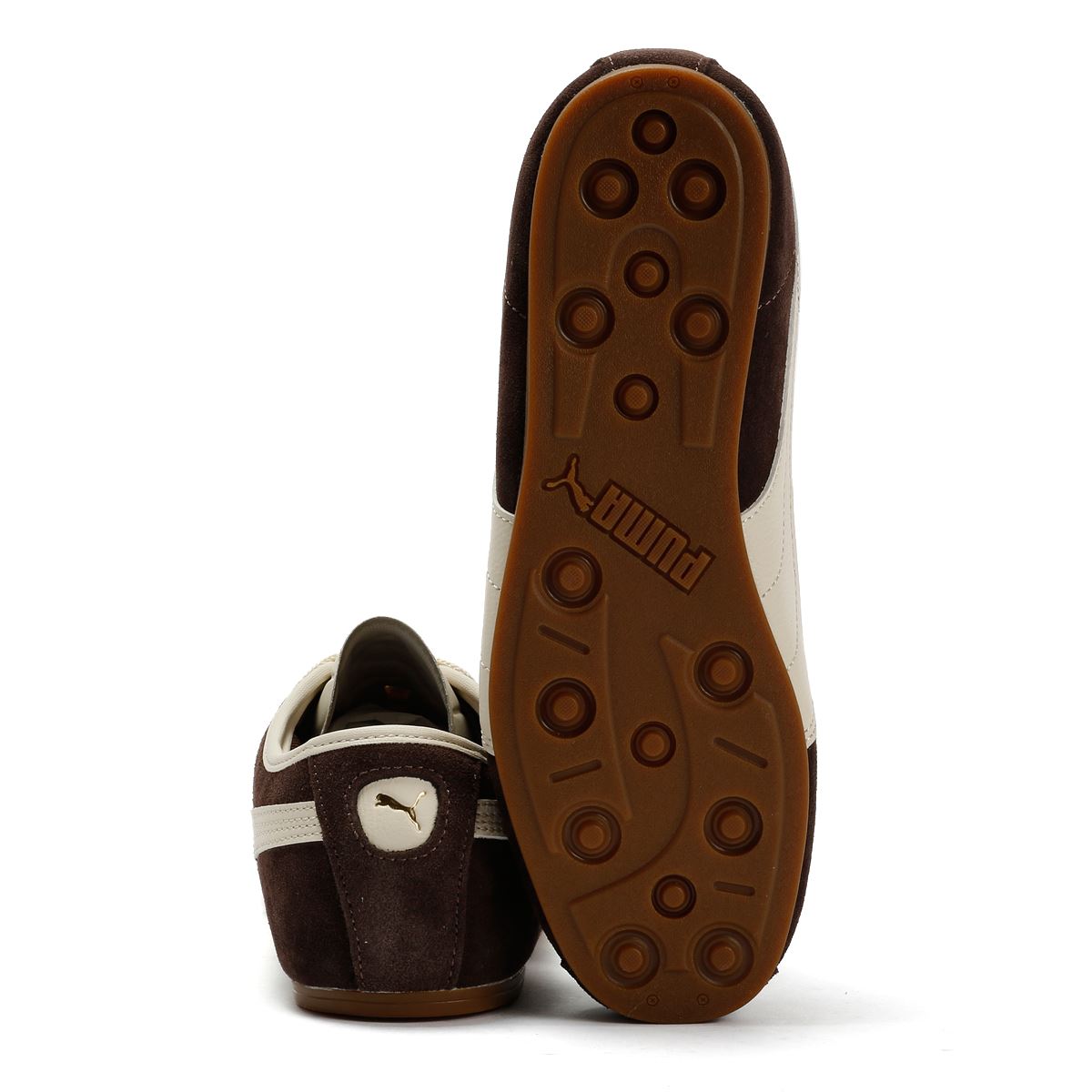 Puma Tackle Suede Chocolate/Alpine Snow Sneakers
