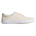 Sperry Striper II CVO SeaCycled Salt-Washed Twill Uppers Men's Ivory Sneakers