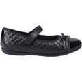 Hush Puppies Lottie Leather Girls's Black Ballet Flats