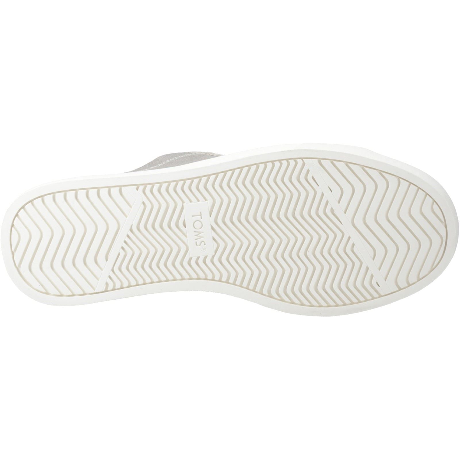 TOMS Kameron Leather Women's Silver Sneakers
