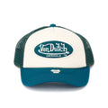Von Dutch Trucker Tamper Cotton White/Green Caps