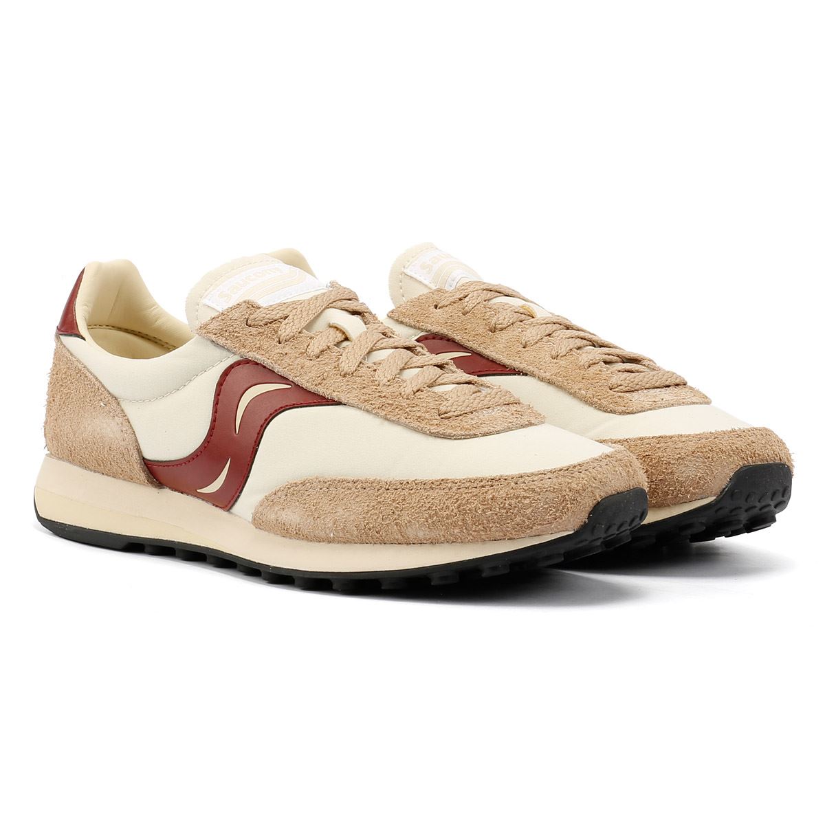 Saucony Sneaker 80 Original Beige/Burgundy Sneakers