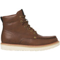 Jack & Jones Archway Moc Polyurethane Men's Cognac Ankle Boots
