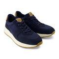 TOMS TRVL LITE Retro Leather Men's Navy Sneakers