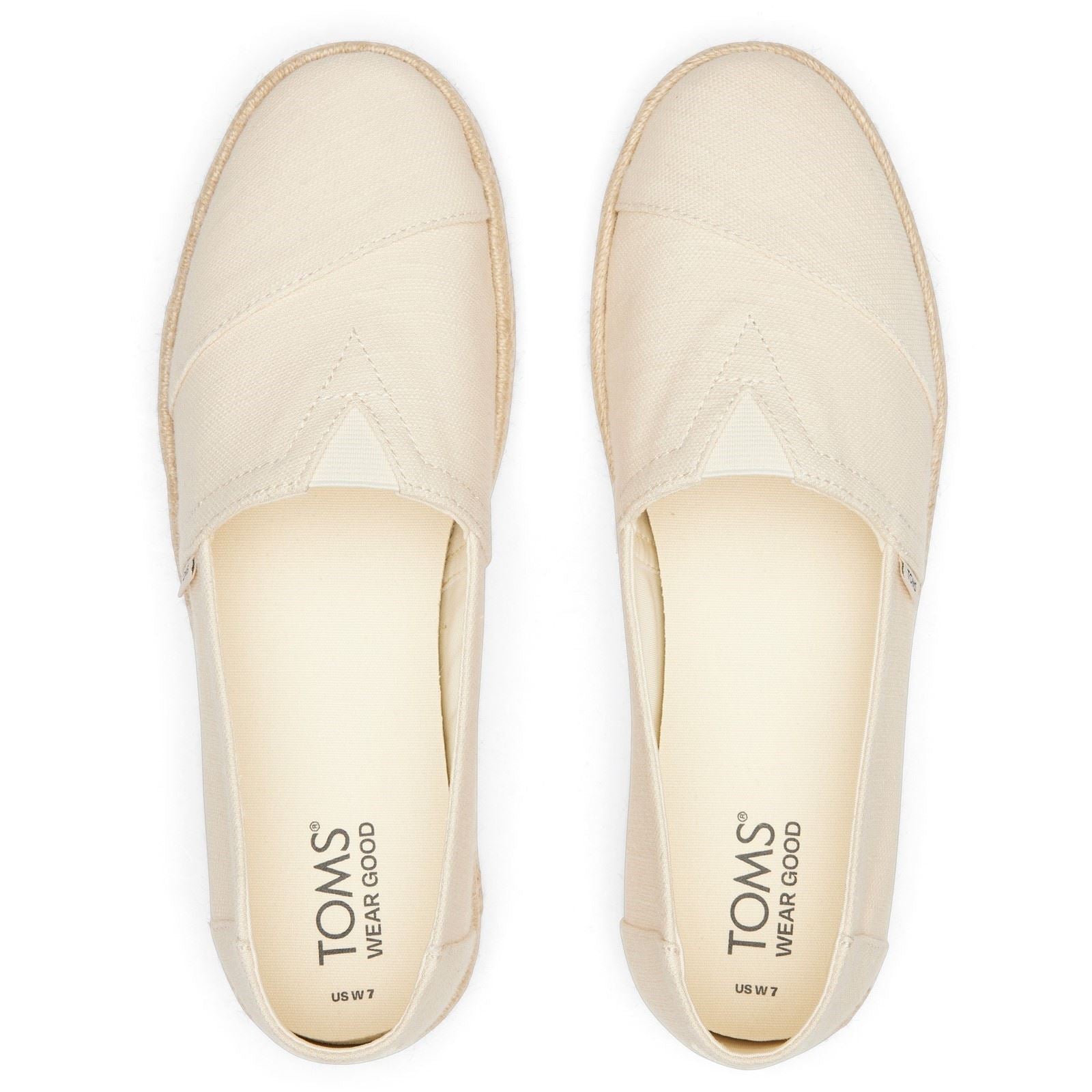 TOMS Alpargata Rope 2.0 Cotton Women's Natural Shoes