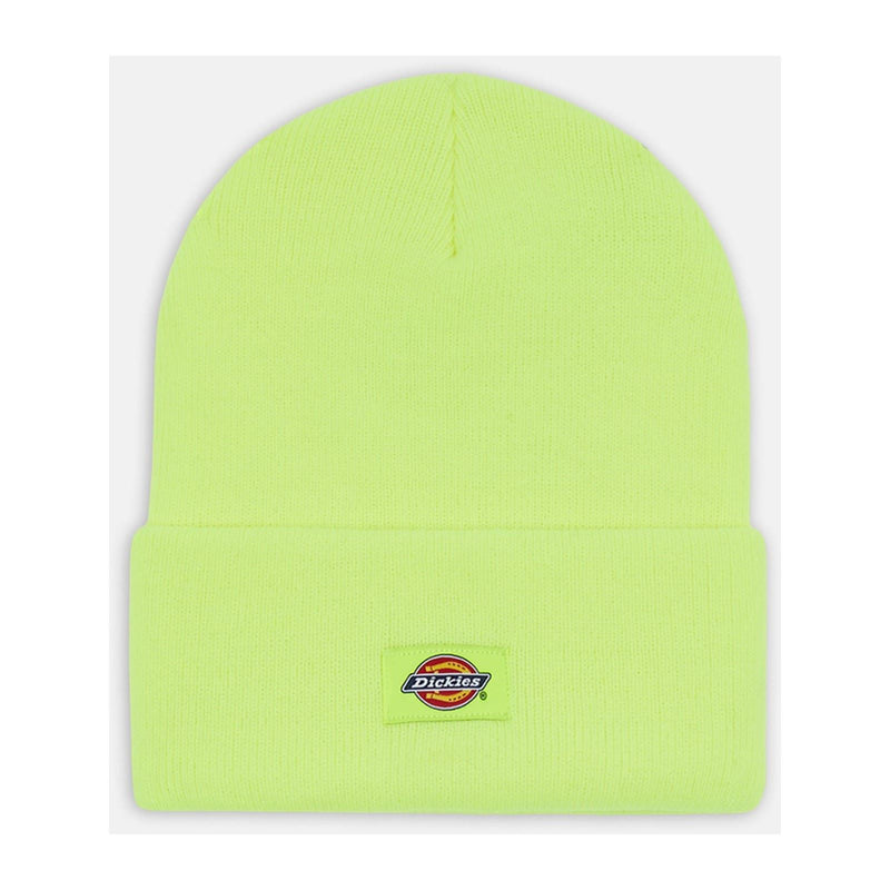 Dickies Acrylic Cuffed Unisex Adults Yellow Beanie Hat