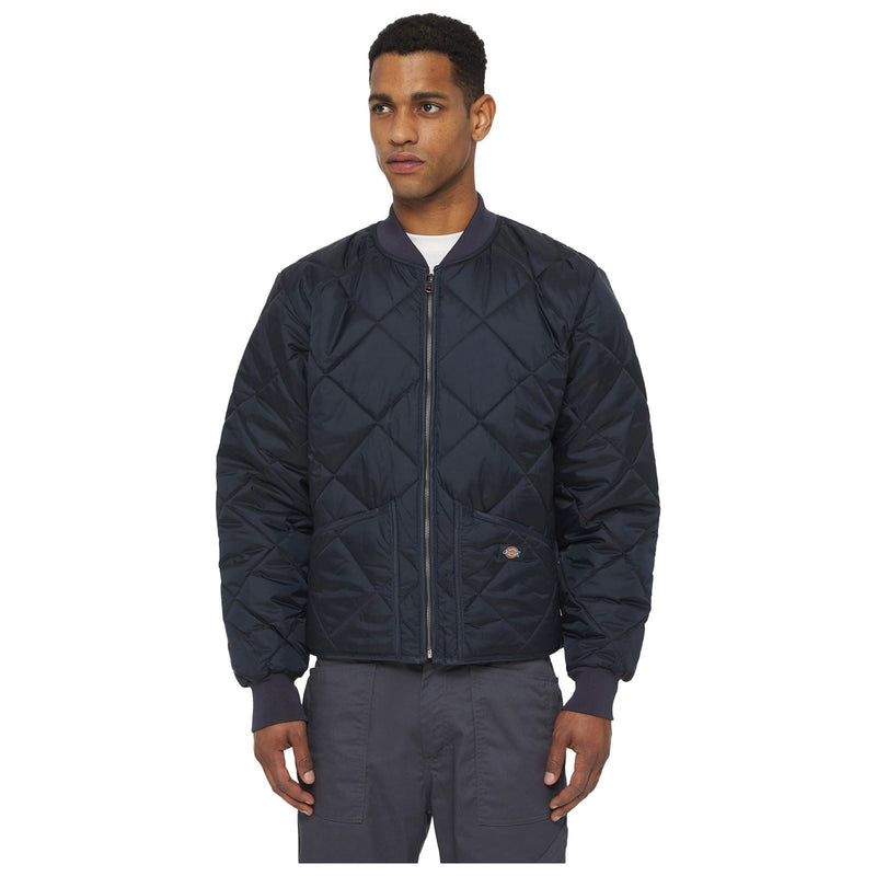 Dickies Diamond Men's Blue Quilted Jacket