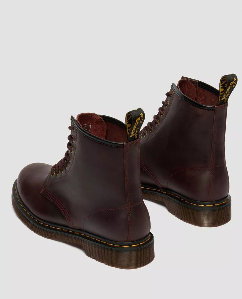 Dr. Martens 1460 Crazy Horse Leather Cherry Red Boots