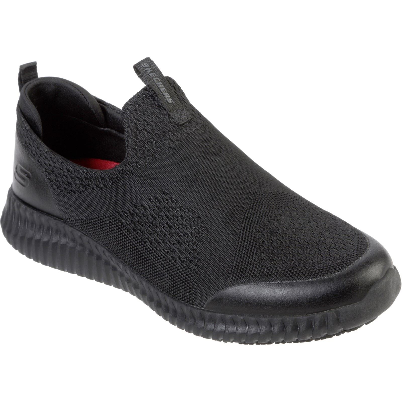 Skechers Workwear Cessnock Textile Men's Black Sneakers