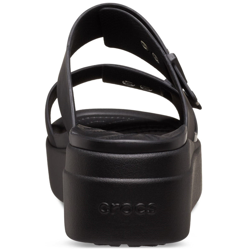 Crocs Brooklyn Synthetic Women's Black Sandals