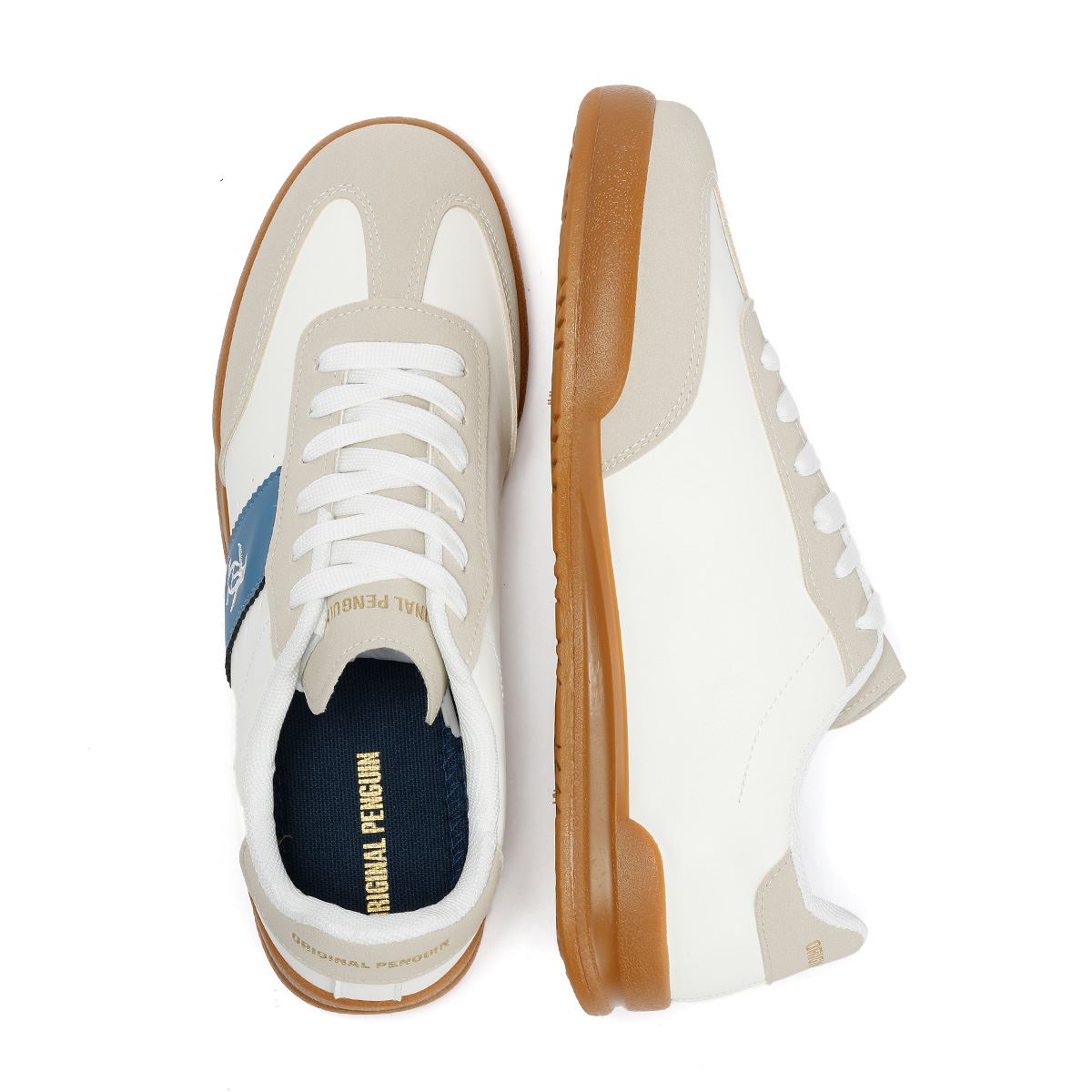 Penguin Giovanni Men's White Sneakers