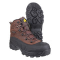 Amblers Safety FS430 Orca Rubber/Leather Brown Safety Boots