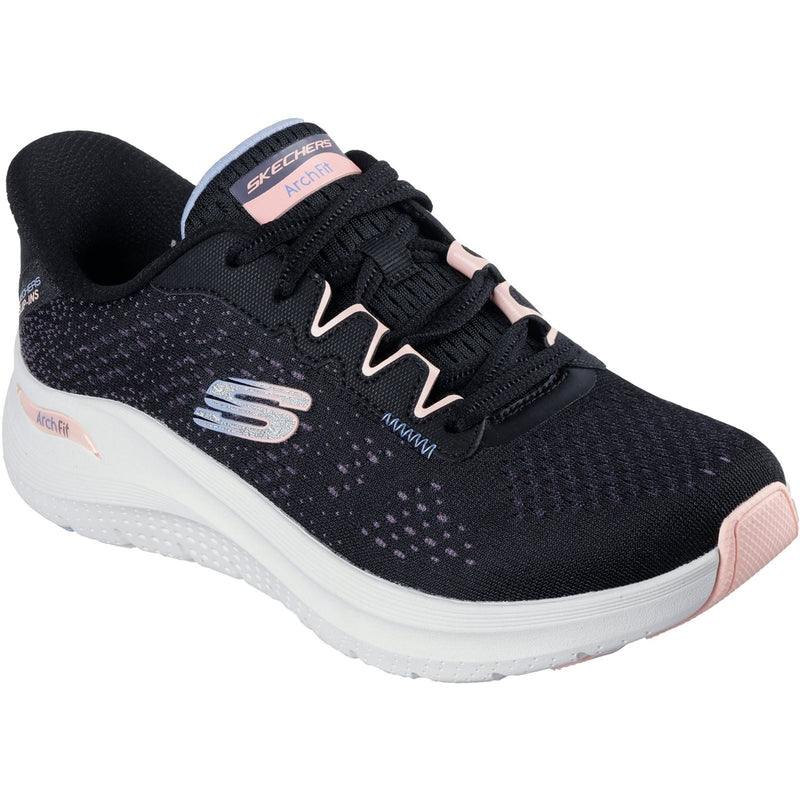 Skechers Arch Fit 2.0 Fresh Pace Textile Women's Black/Multi Sneakers