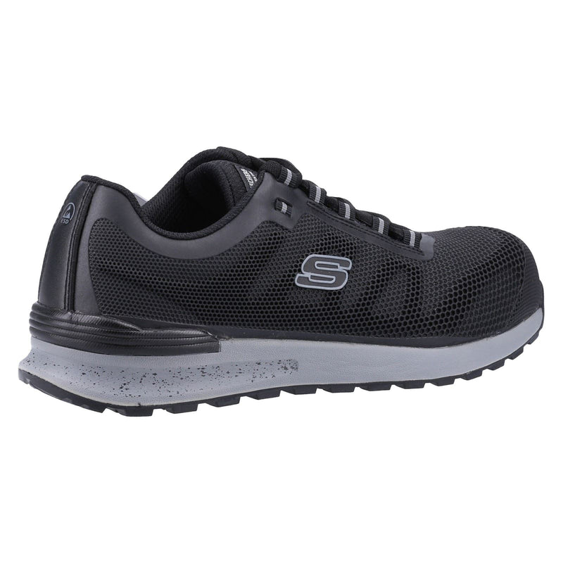 Skechers Workwear Bulklin Bragoo Textile Men's Black Safety Sneakers
