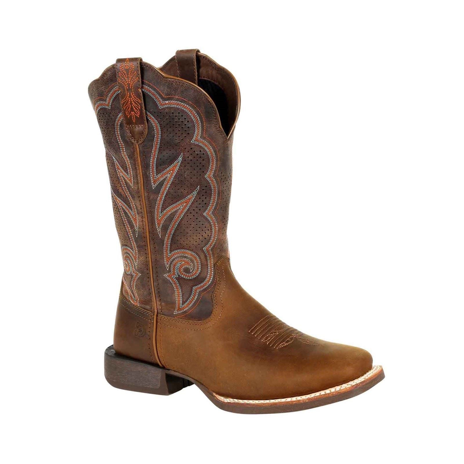 Durango Rebel Pro Leather Womens's Distressed Cognac Boots
