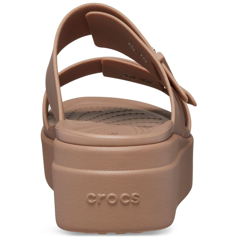 Crocs Brooklyn Synthetic Women's Latte Sandals