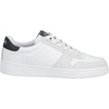 TOMS TRVL Lite Court Leather Men's White/Black Sneakers