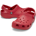 Crocs Toddler Classic Croslite Rubber Varsity Red Loafers