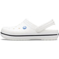 Crocs Crocband Synthetic White Clogs