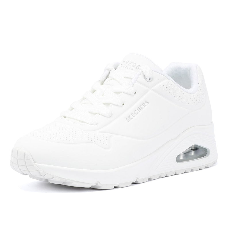 Skechers Uno Women's White Sneakers