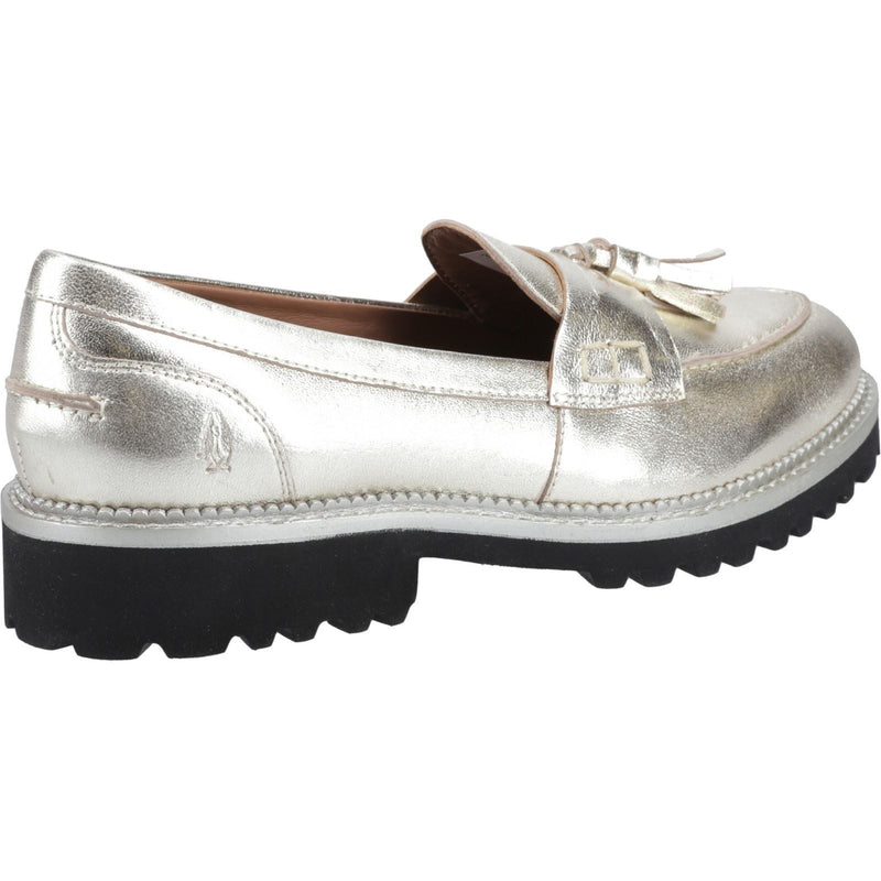 Hush Puppies Ginny Loafer Suede Women's Gold Loafers
