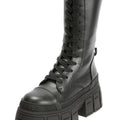 Buffalo Gospher Lace Up High Women's Black Boots