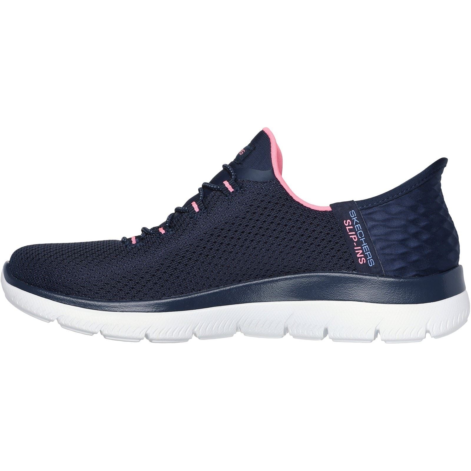 Skechers Summits Diamond Dream Textile Women's Navy/Pink Sneakers