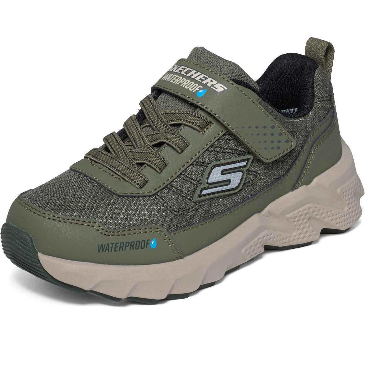 Skechers Skechers Elite Sport Tread Aquavek Boy's Olive Trainers