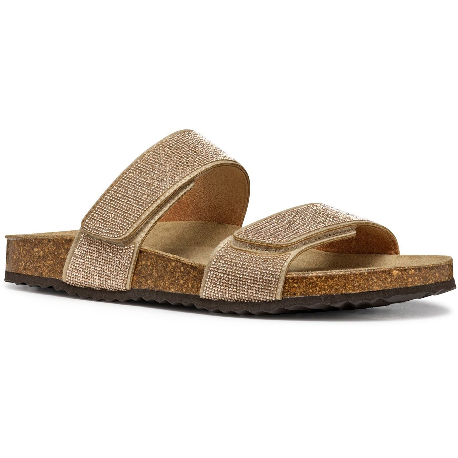 Geox D BRIONIA R Women's Rose Gold Sandals