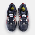 Buffalo 1339-14 Leather Women's Blue/Red Sneakers