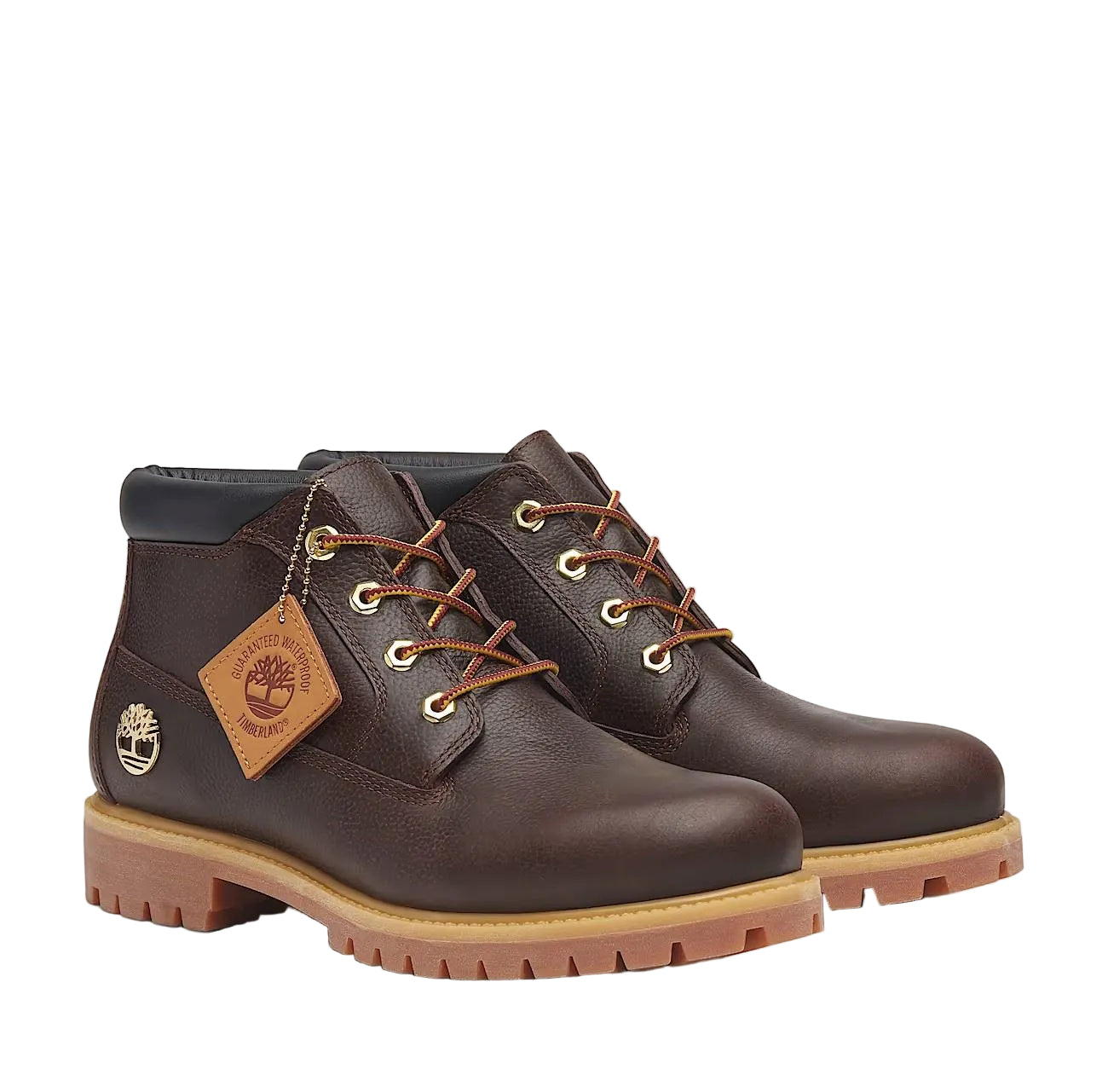 Timberland Premium Espresso Nelson Leather Men's Dark Brown/Black Boots